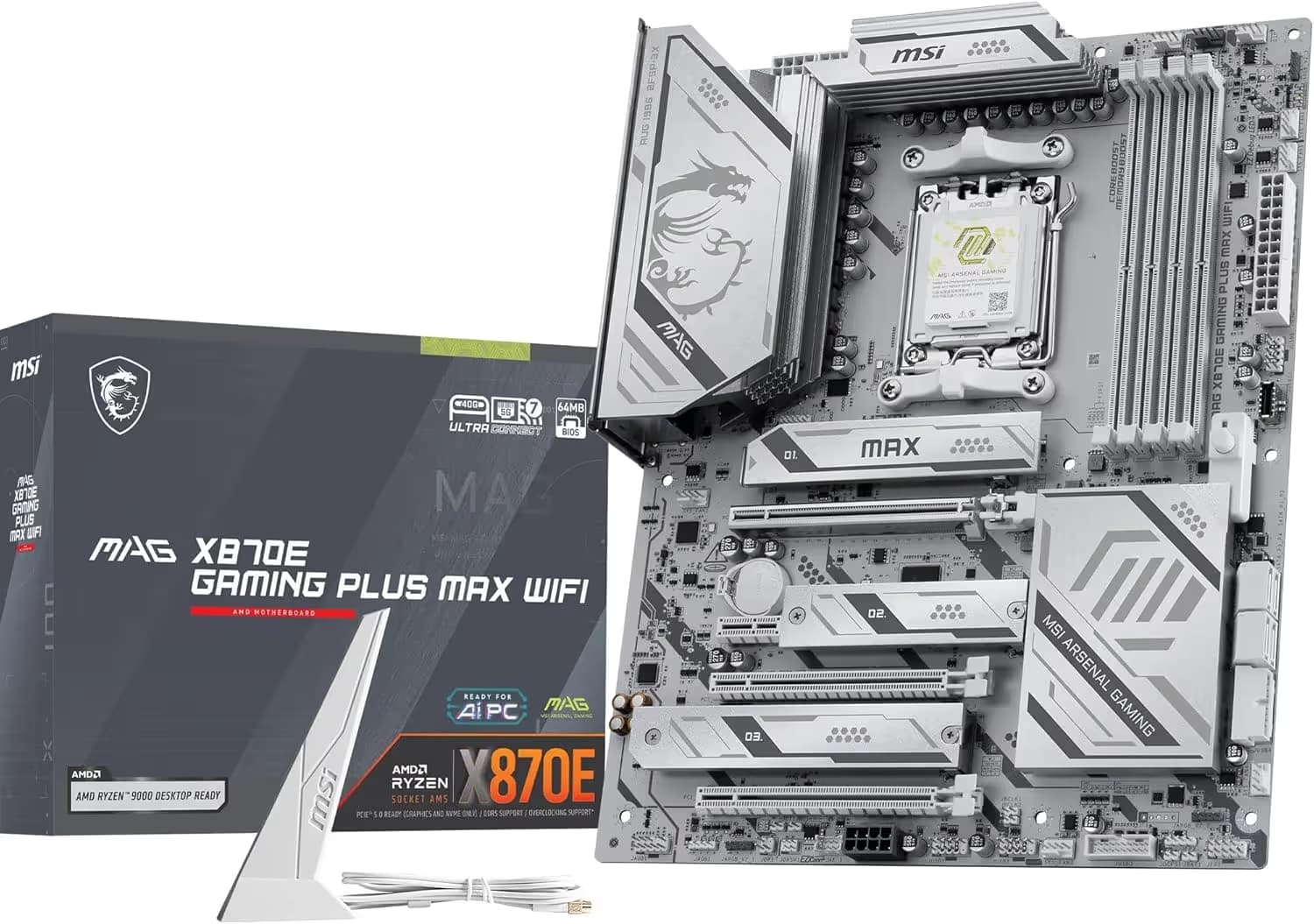 MSI MAG X870E GAMING PLUS MAX WIFI main image