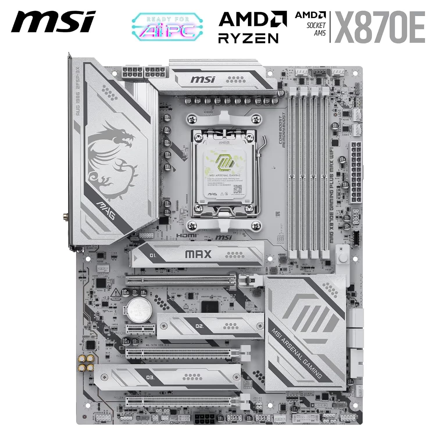 MSI MAG X870E GAMING PLUS MAX WIFI image