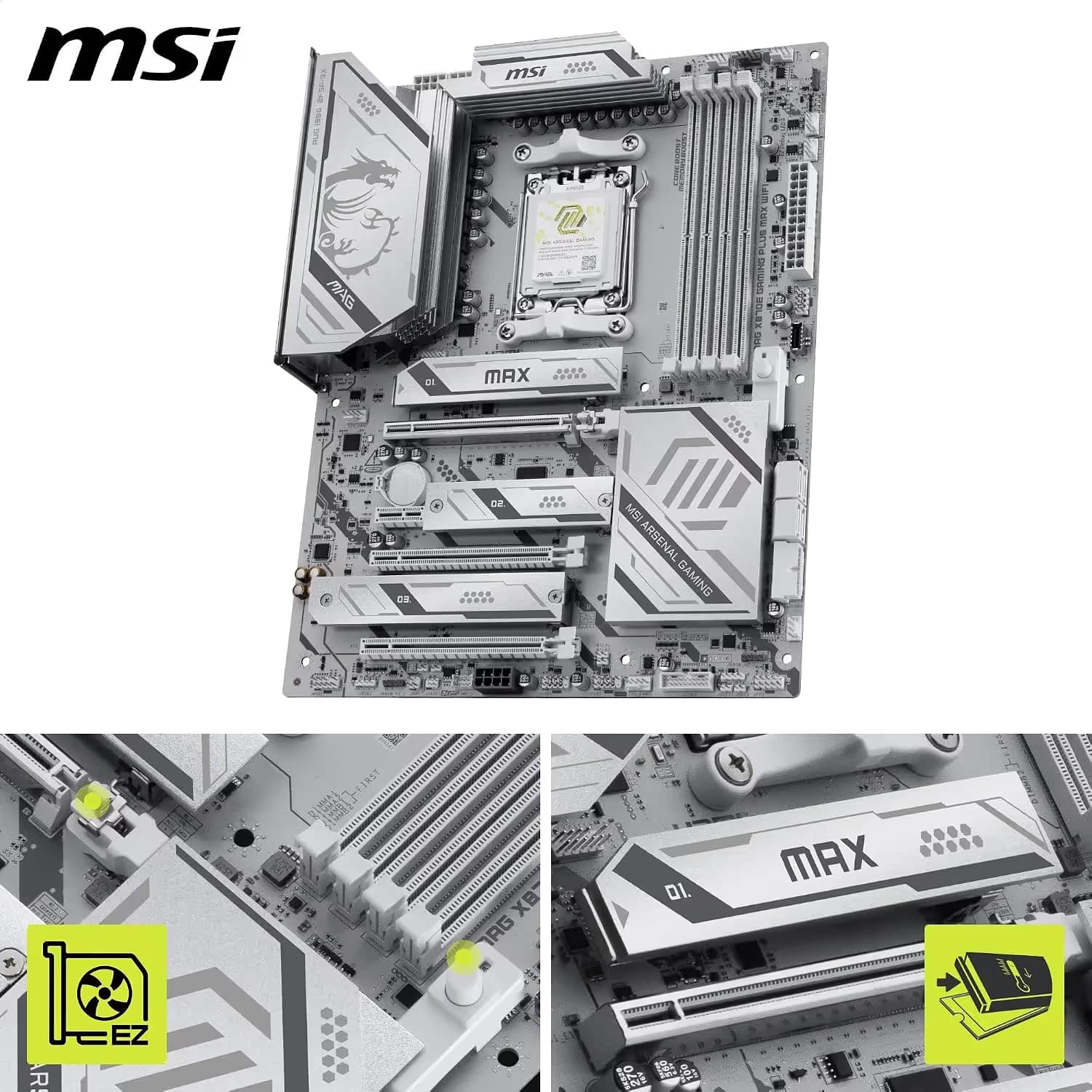 MSI MAG X870E GAMING PLUS MAX WIFI image