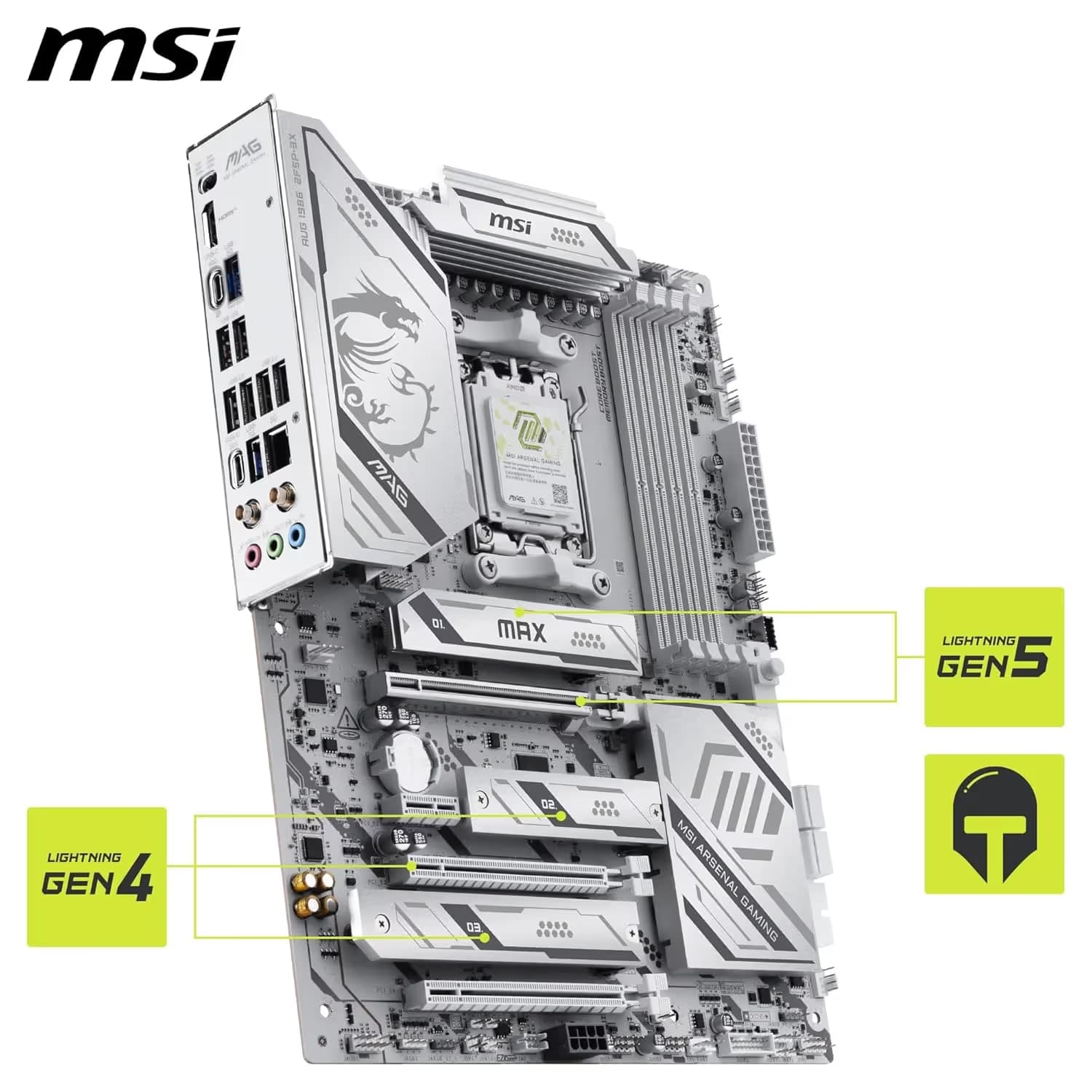 MSI MAG X870E GAMING PLUS MAX WIFI image