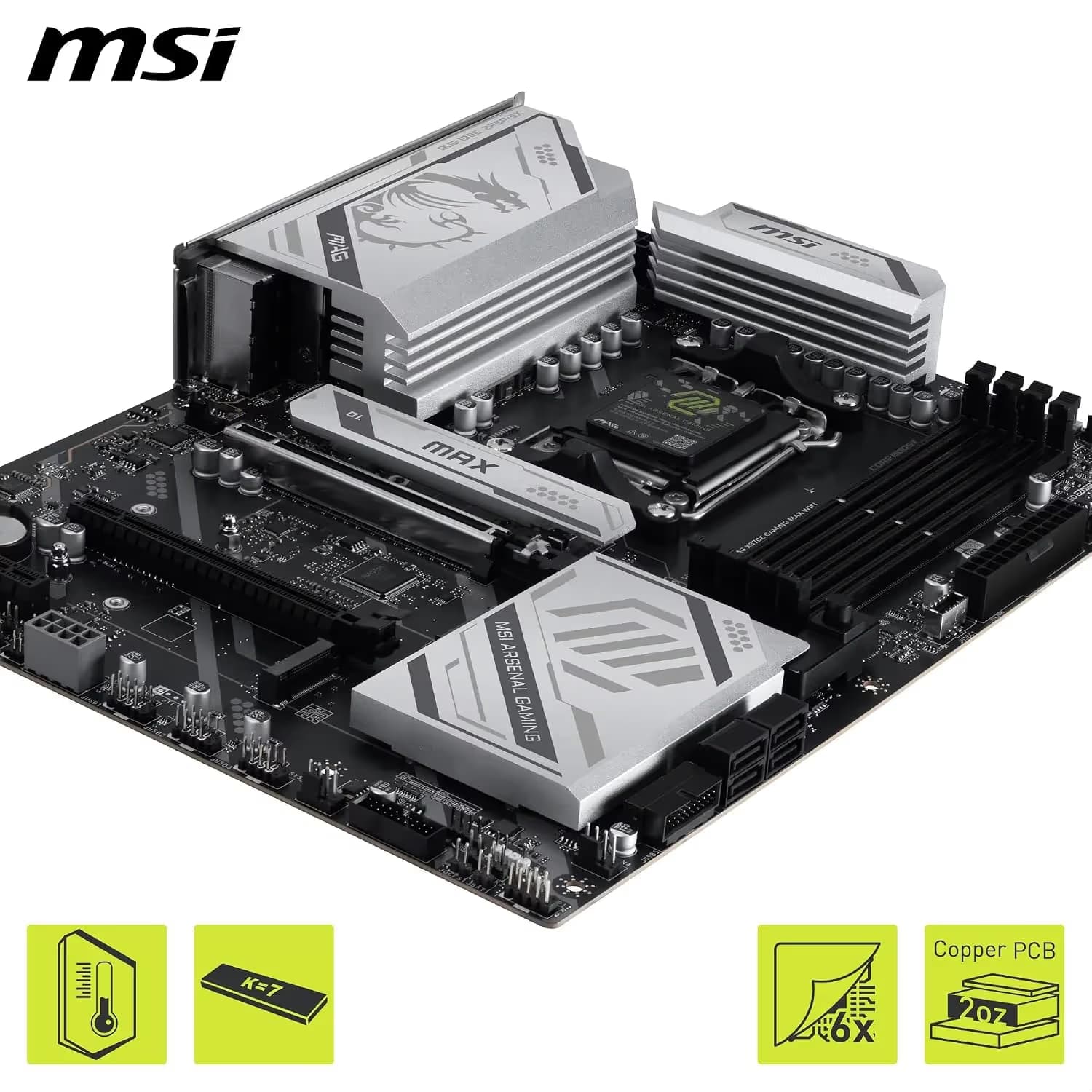 MSI MAG X870E GAMING MAX WIFI image