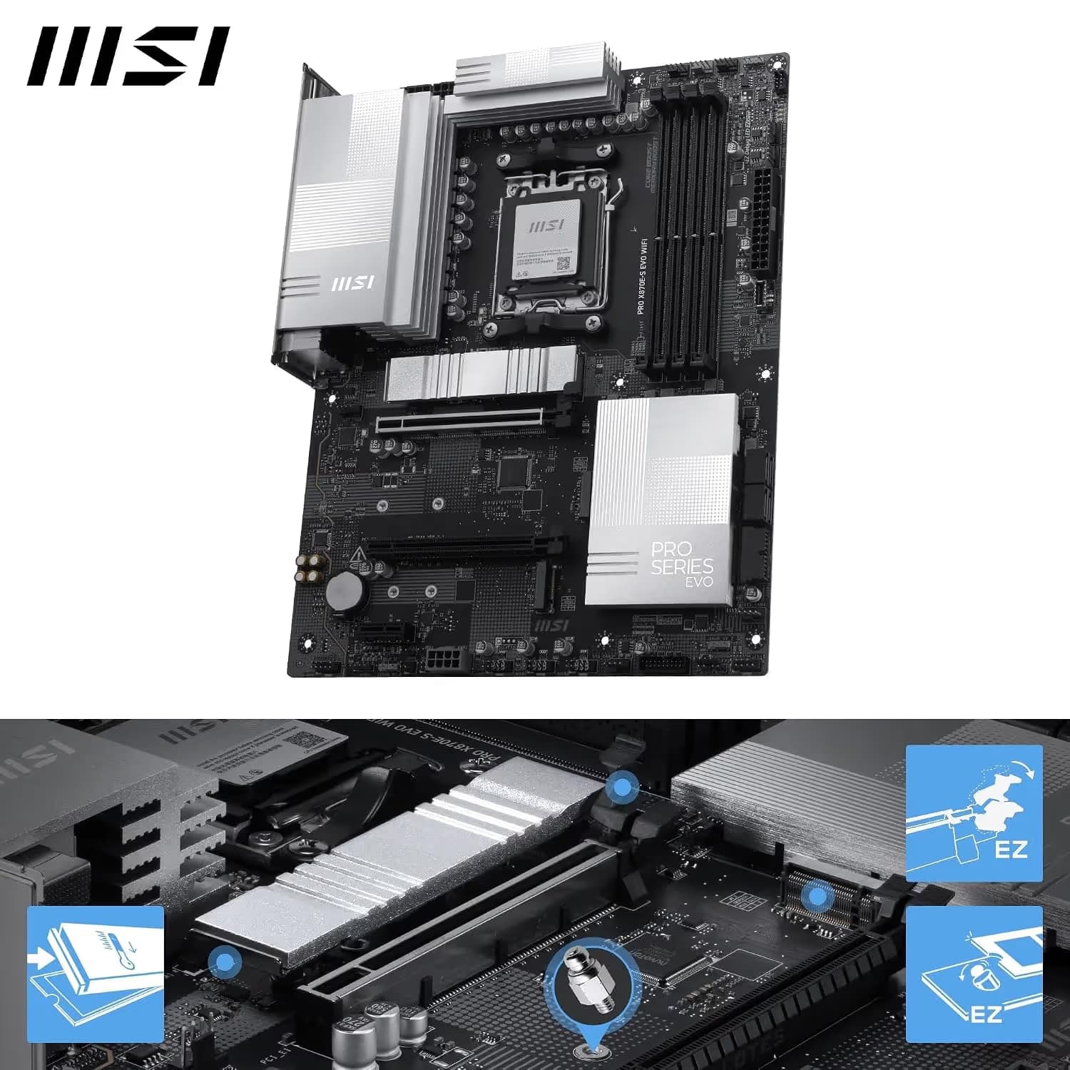 MSI PRO X870E-S EVO WIFI image