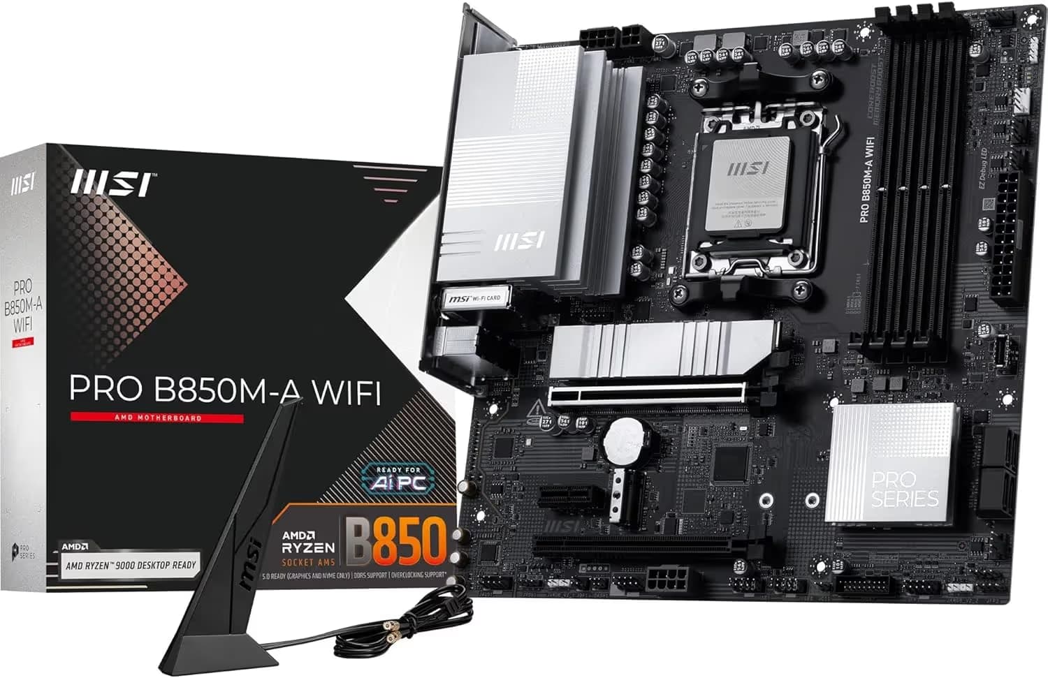 MSI PRO B850M-A WIFI image