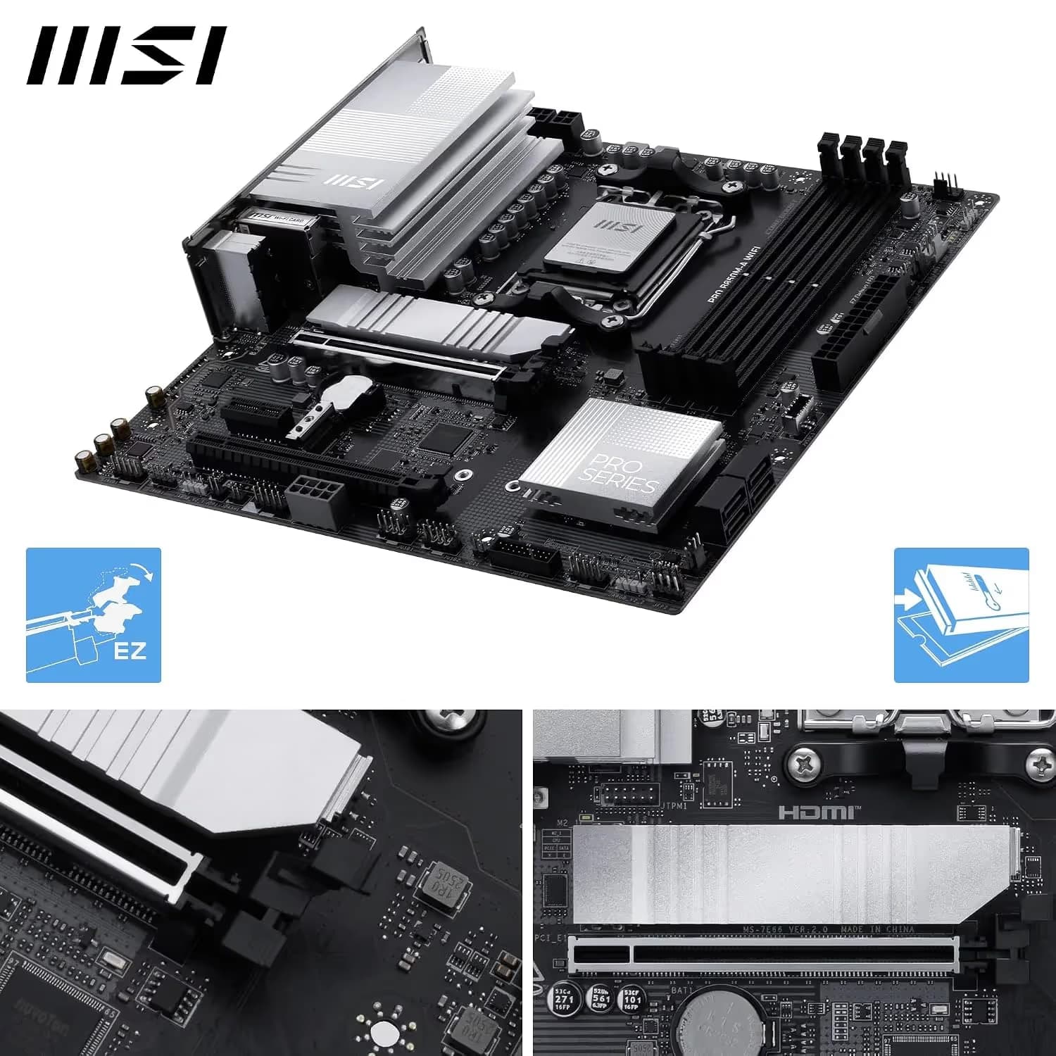 MSI PRO B850M-A WIFI image