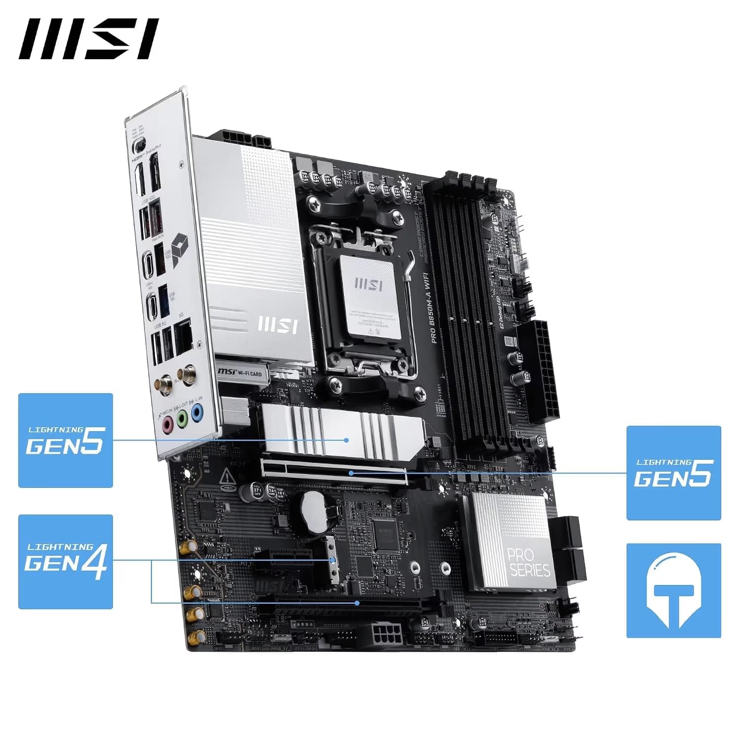 MSI PRO B850M-A WIFI image
