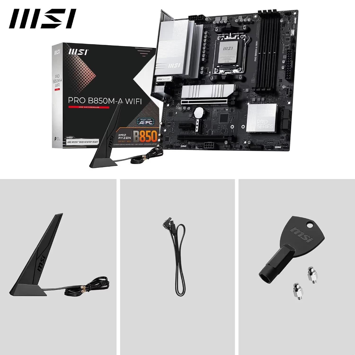 MSI PRO B850M-A WIFI image