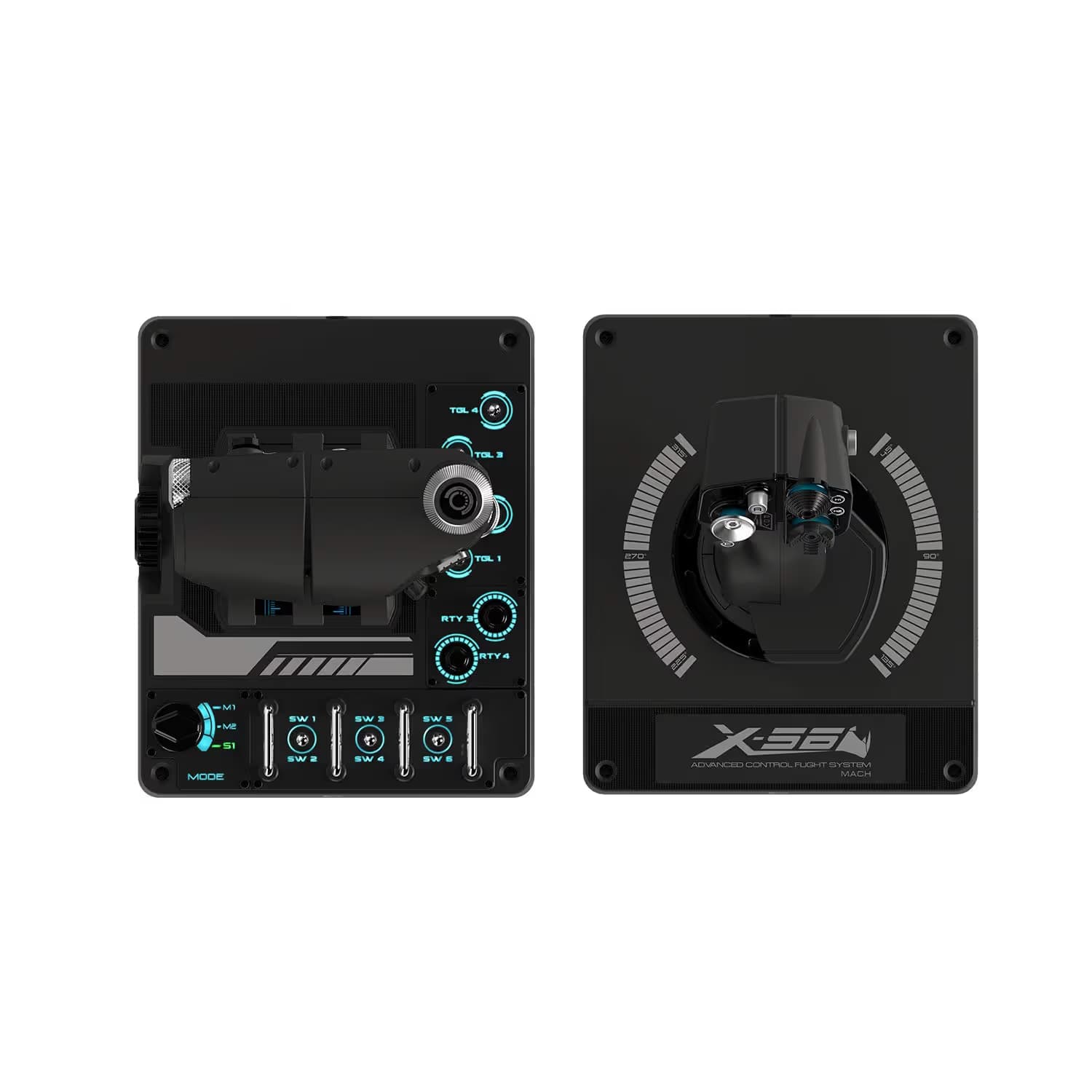 Logitech G X56 VR Simulator Compatible HOTAS Joystick image