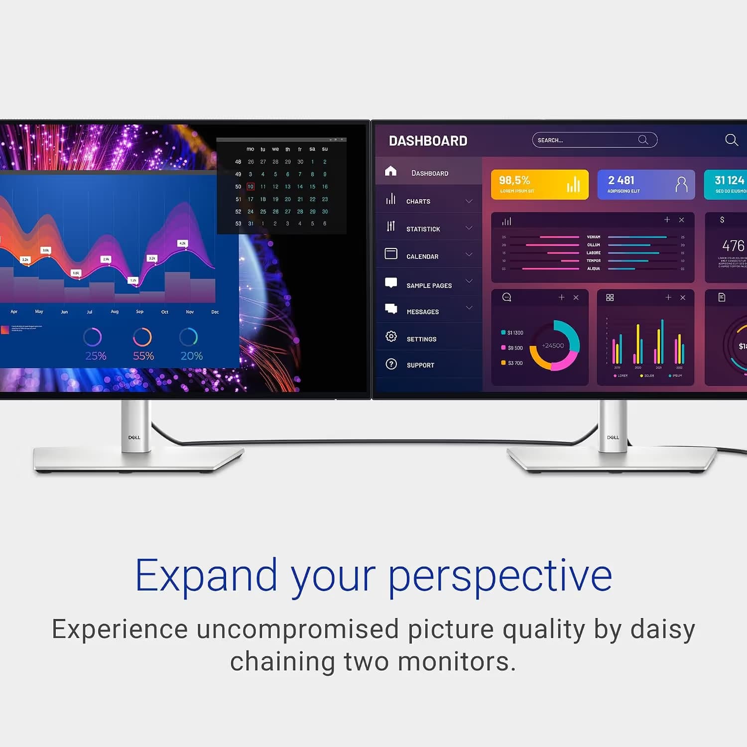 Dell UltraSharp 27 Thunderbolt Hub Monitor U2724DE image