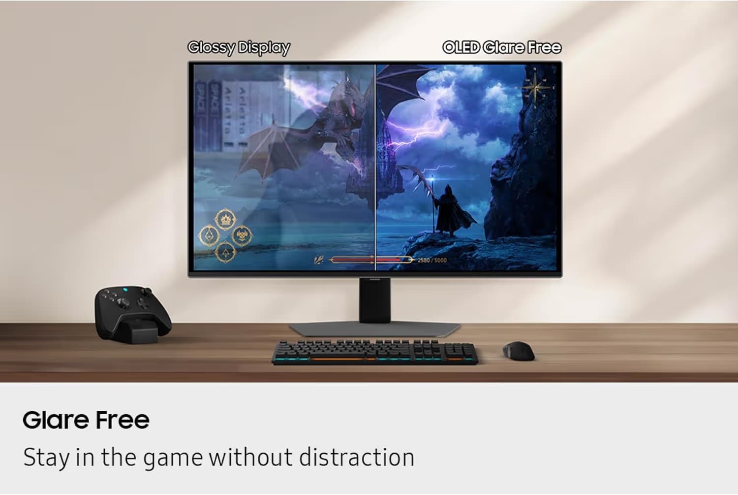 Samsung 27-inch Odyssey OLED G6 G60SF QHD 500Hz Gaming Monitor (LS27FG602SNXZA) image