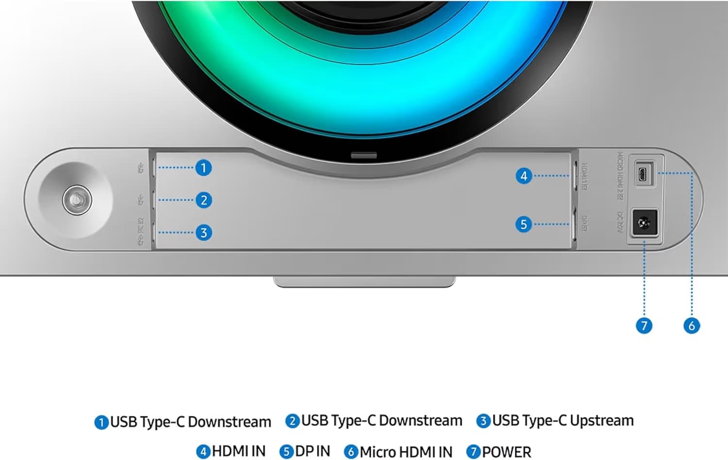 Samsung 49-inch Odyssey OLED G9 G95SD Dual QHD Curved Gaming Monitor (LS49DG956SNXGO) image