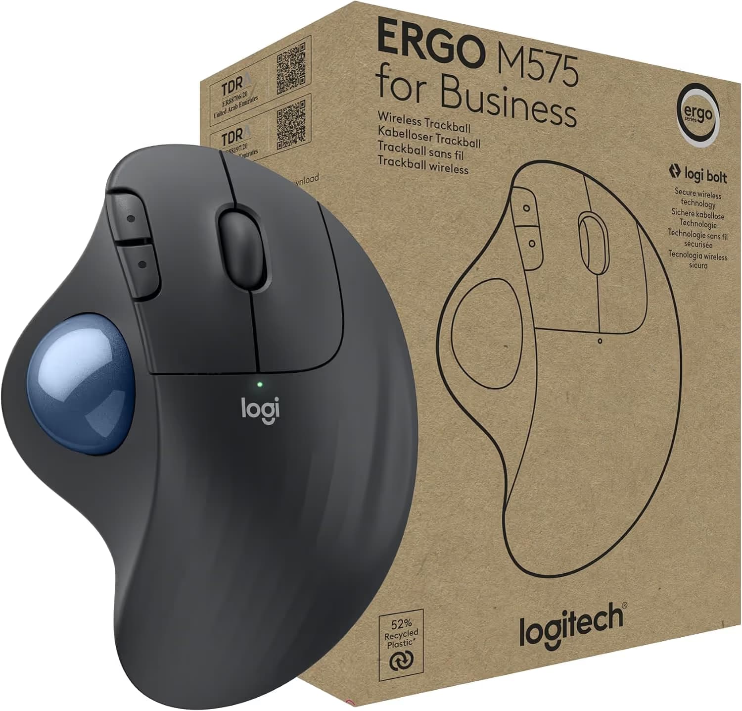 Logitech ERGO M575 Wireless Trackball main image