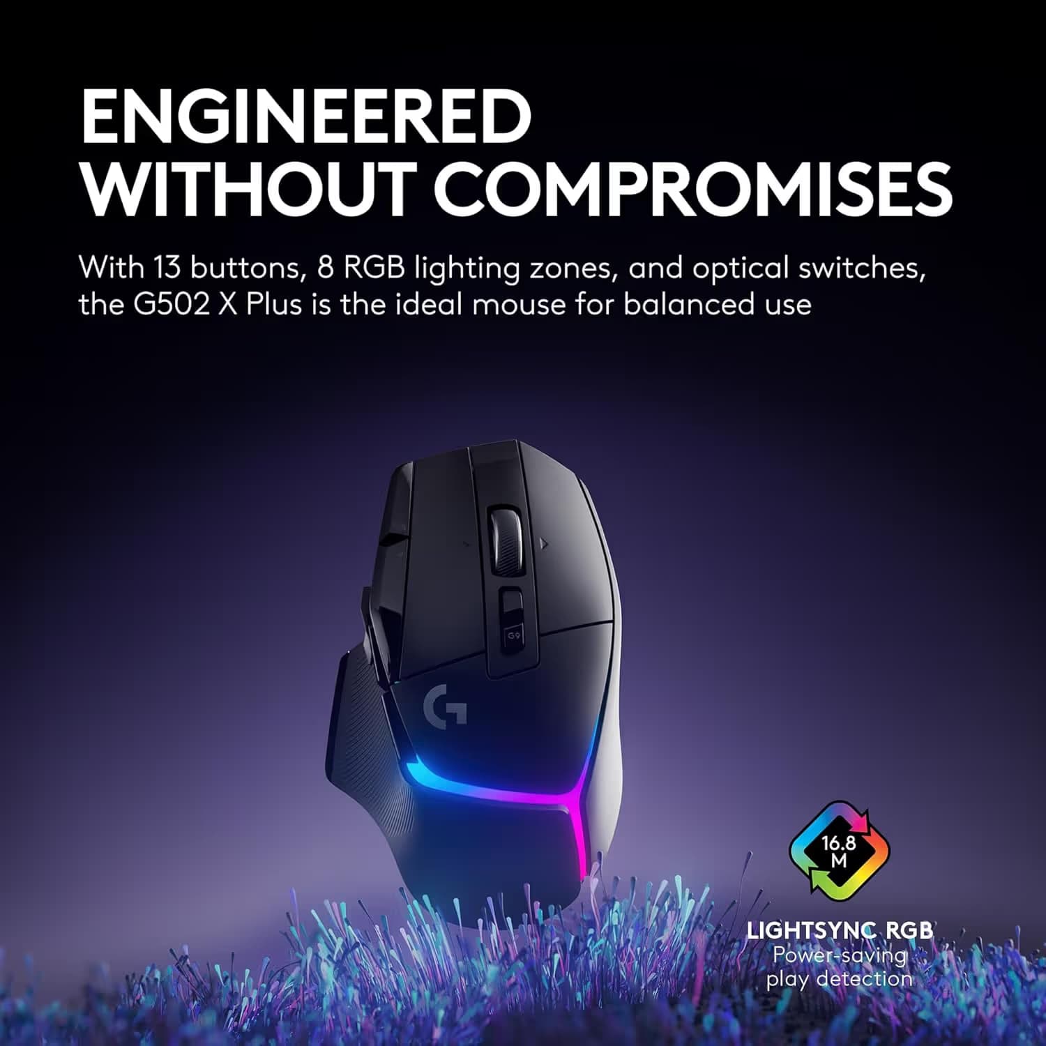 Logitech G502 X Plus Wireless RGB Gaming Mouse image