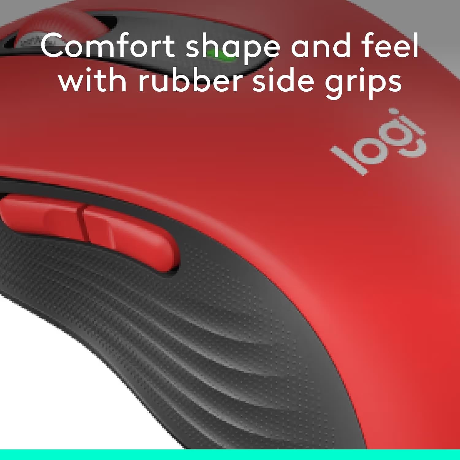 Logitech Signature M650 L Wireless Mouse - Red image