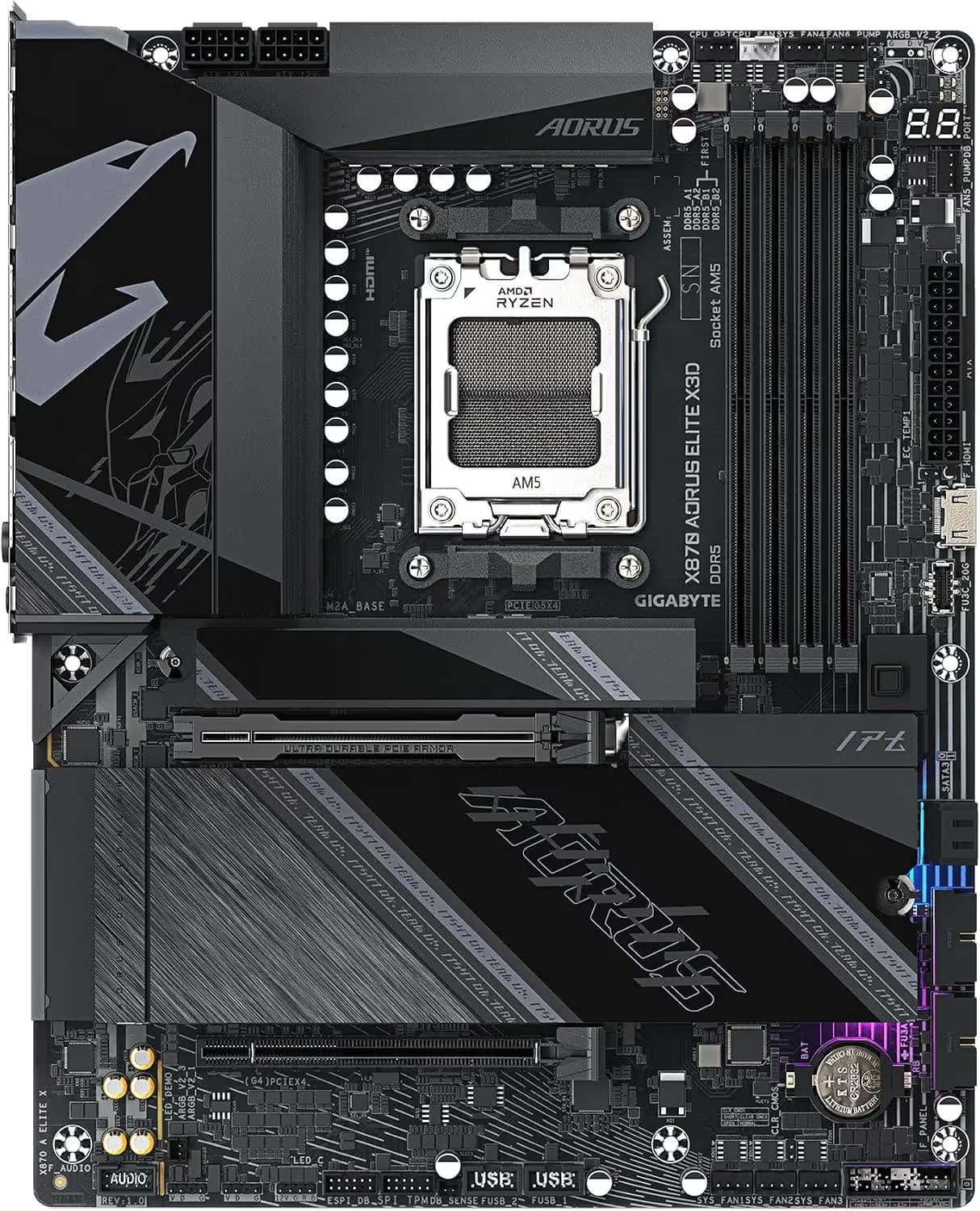 GIGABYTE X870 AORUS ELITE X3D image