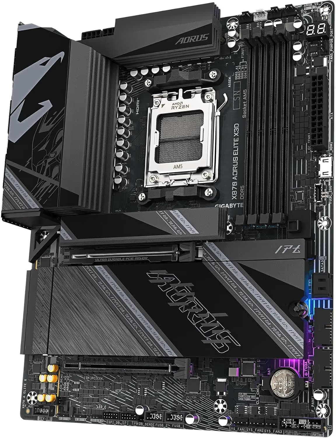 GIGABYTE X870 AORUS ELITE X3D image