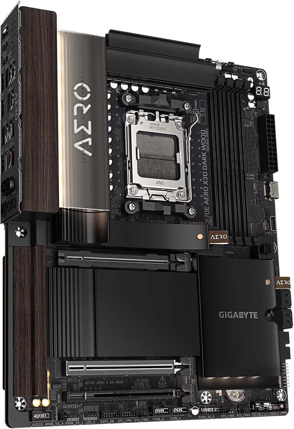 GIGABYTE X870E AERO DARK WOOD image