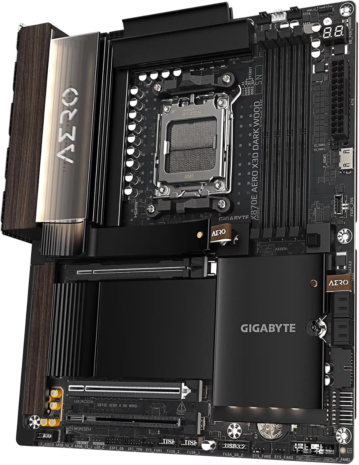 GIGABYTE X870E AERO DARK WOOD image