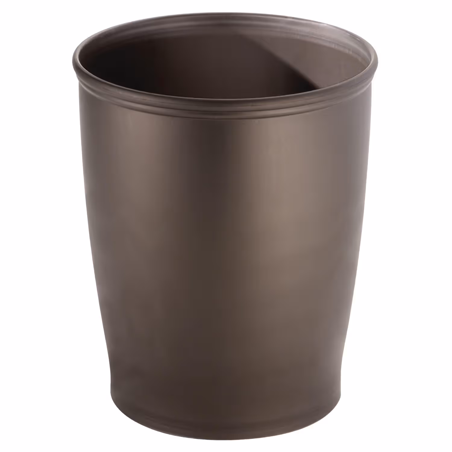 iDesign Kent Plastic Garbage Can - Bronze main image