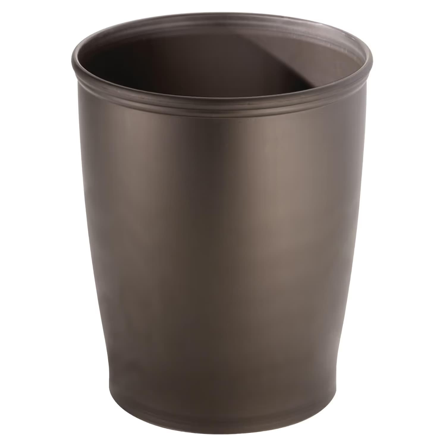 iDesign Kent Plastic Garbage Can - Bronze image