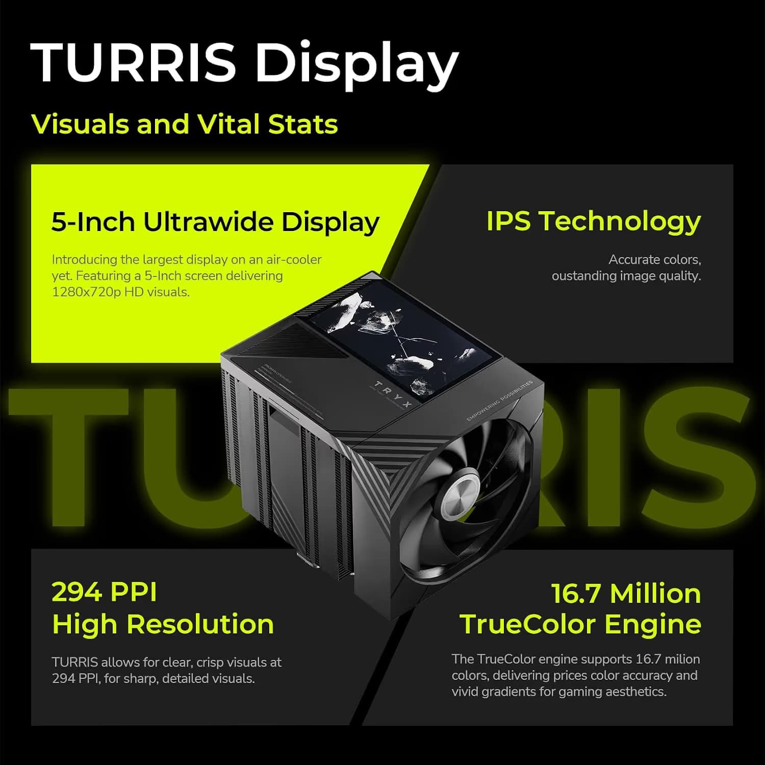 TRYX TURRIS Black image