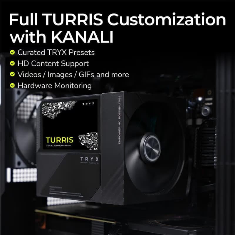 TRYX TURRIS Black image