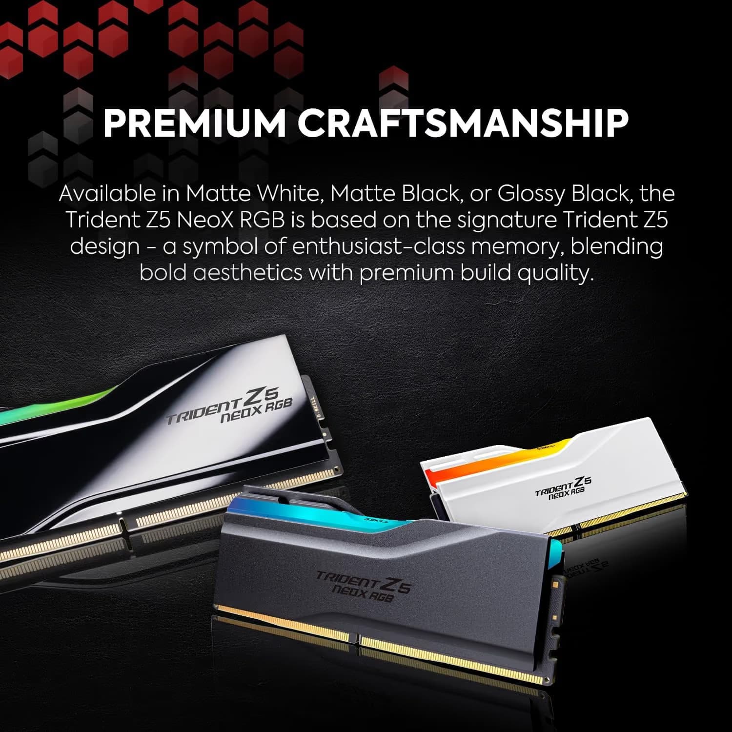 G.SKILL Trident Z5 NeoX RGB DDR5-6000 32GB (2x16GB) CL26 Black image