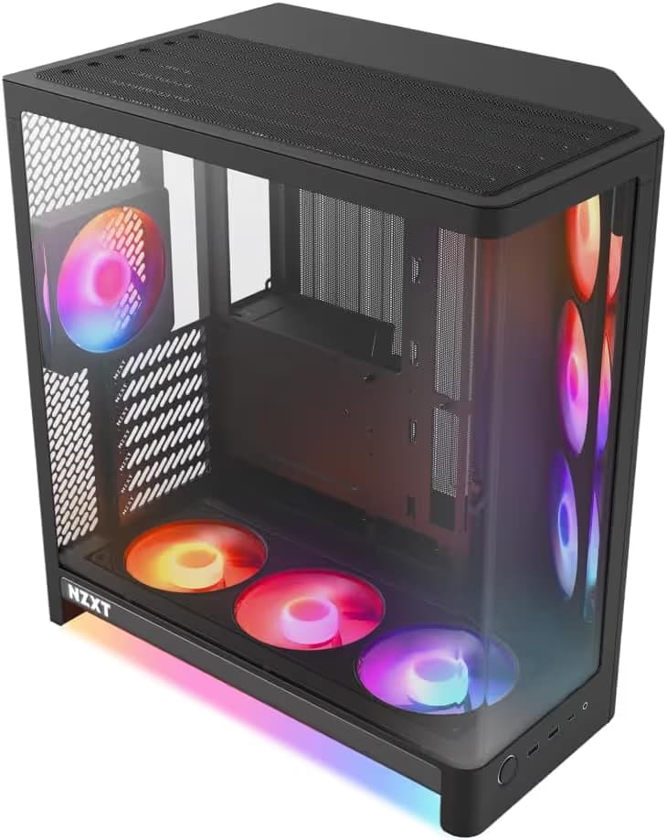 NZXT H6 RGB+ (2026) ATX Mid Tower Black Tempered Glass main image