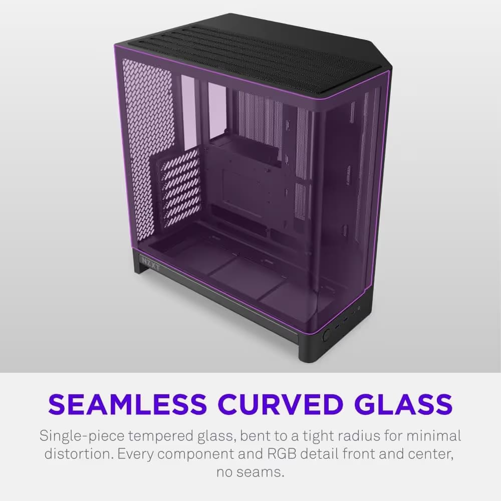 NZXT H6 RGB+ (2026) ATX Mid Tower Black Tempered Glass image