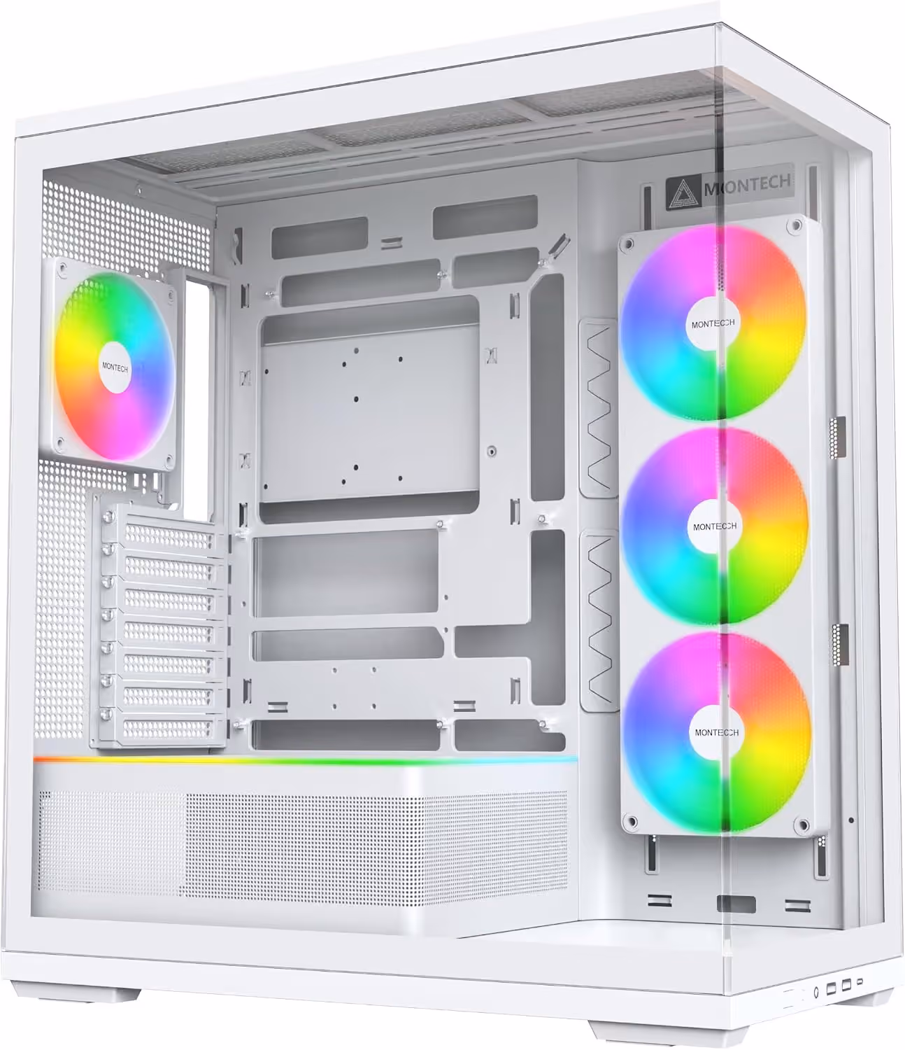 Montech TG3 ATX Mid Tower White image