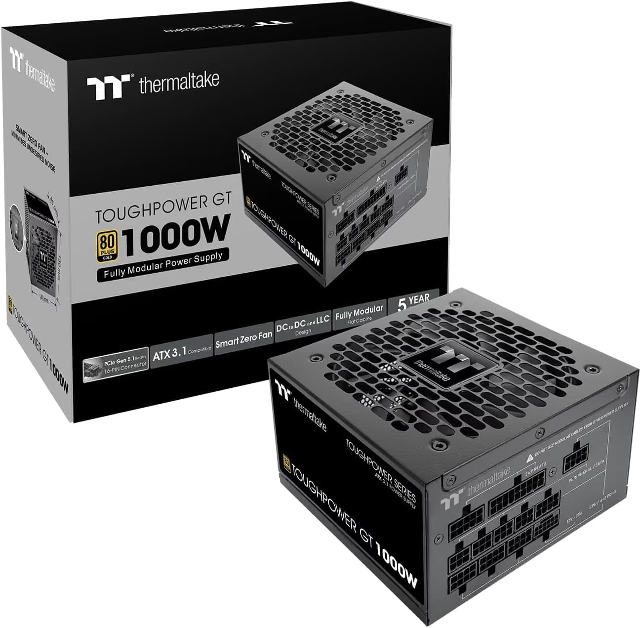 Thermaltake Toughpower GT 1000W Black image