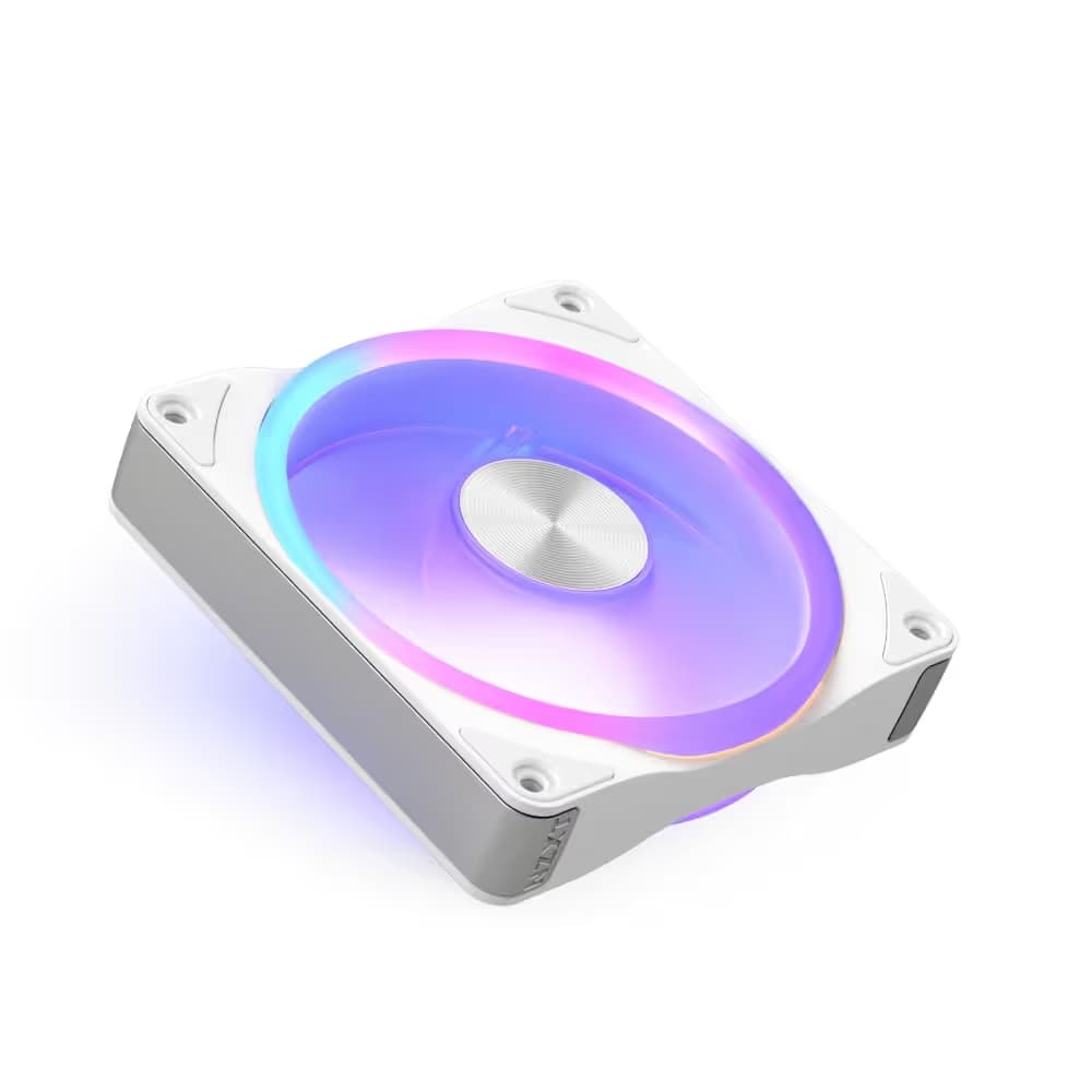 NZXT F120U 120mm Ultra RGB Fan White main image