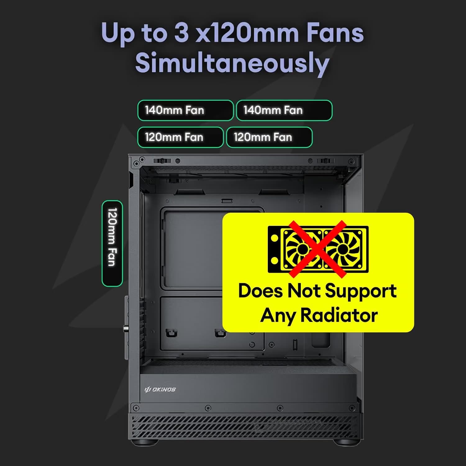 Okinos Aqua UNO Micro ATX Mini Tower Silverback image