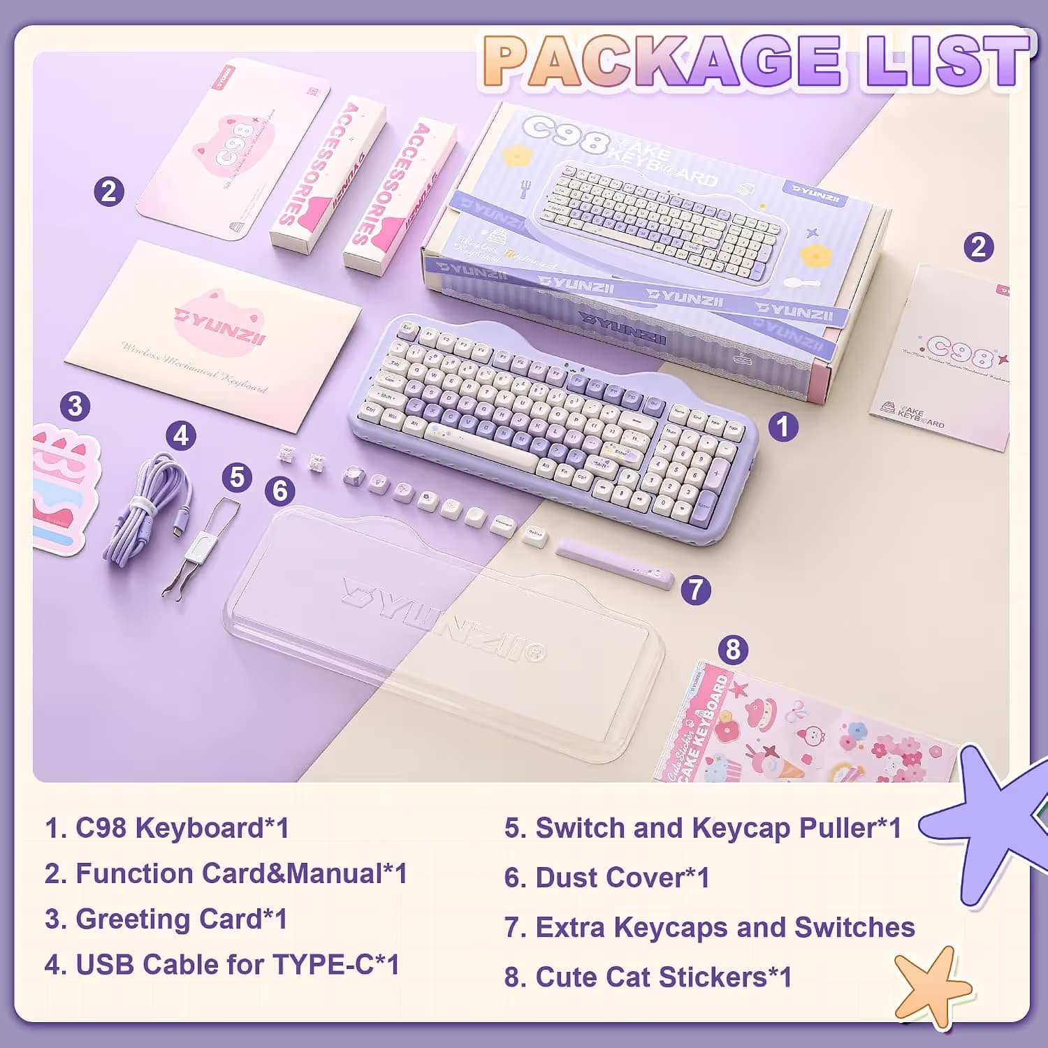 YUNZII C98 image
