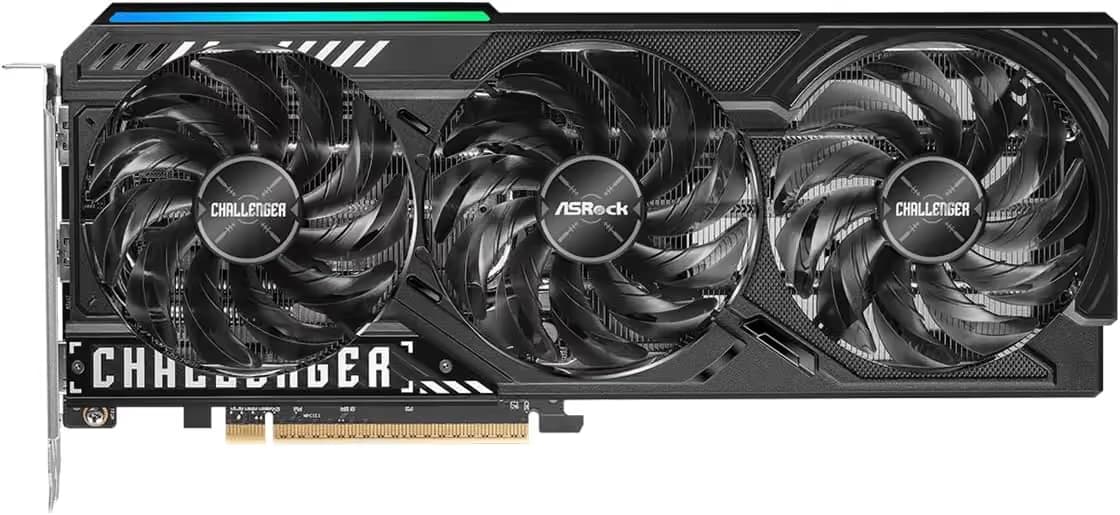 AsRock AMD Radeon RX 9060 XT Challenger Pro 16GB OC image