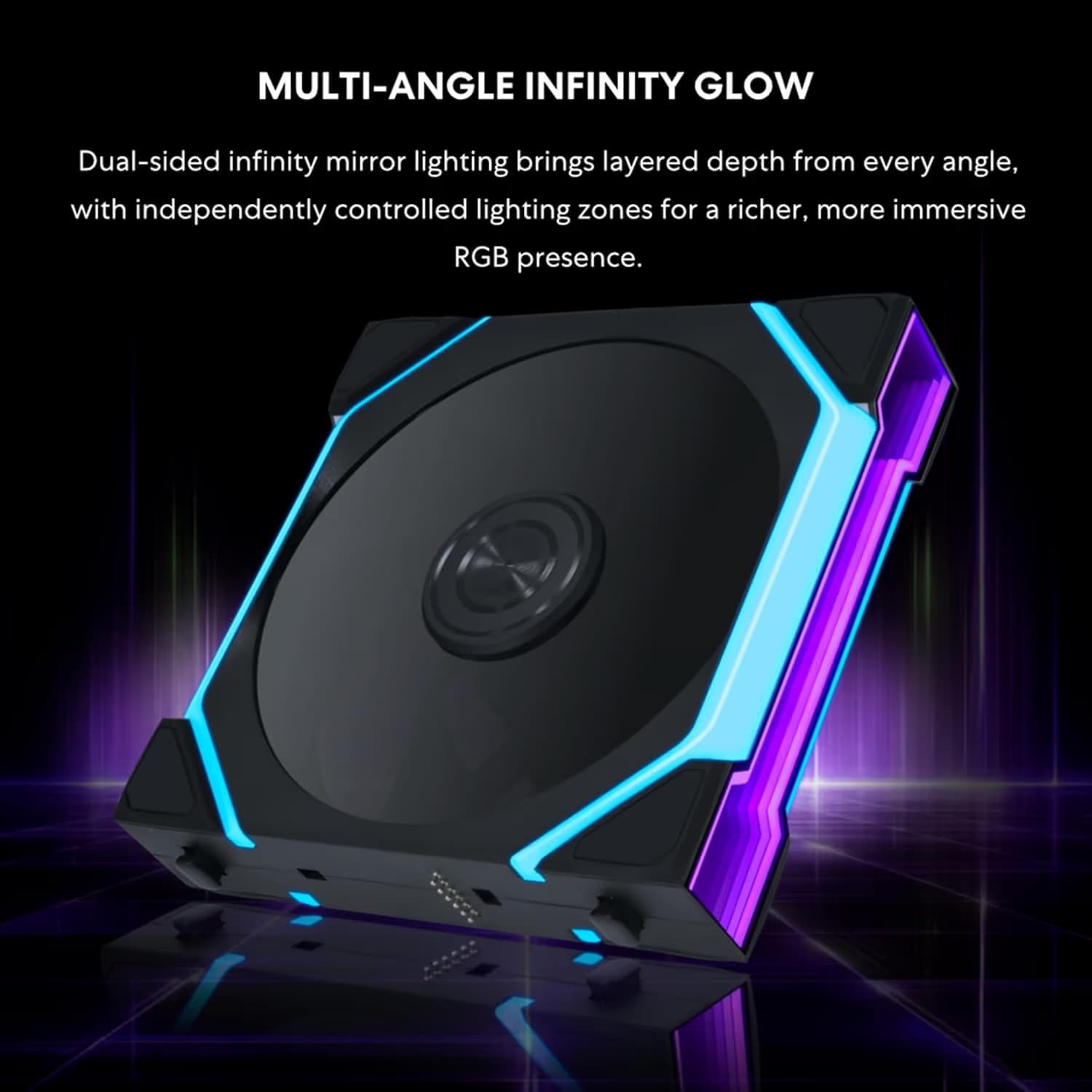 Lian Li UNI FAN SL FLEX 120mm Reverse Black image