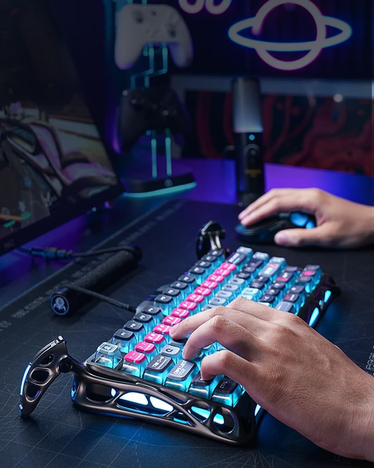 GravaStar Mercury V75 Pro - Cyberpunk image