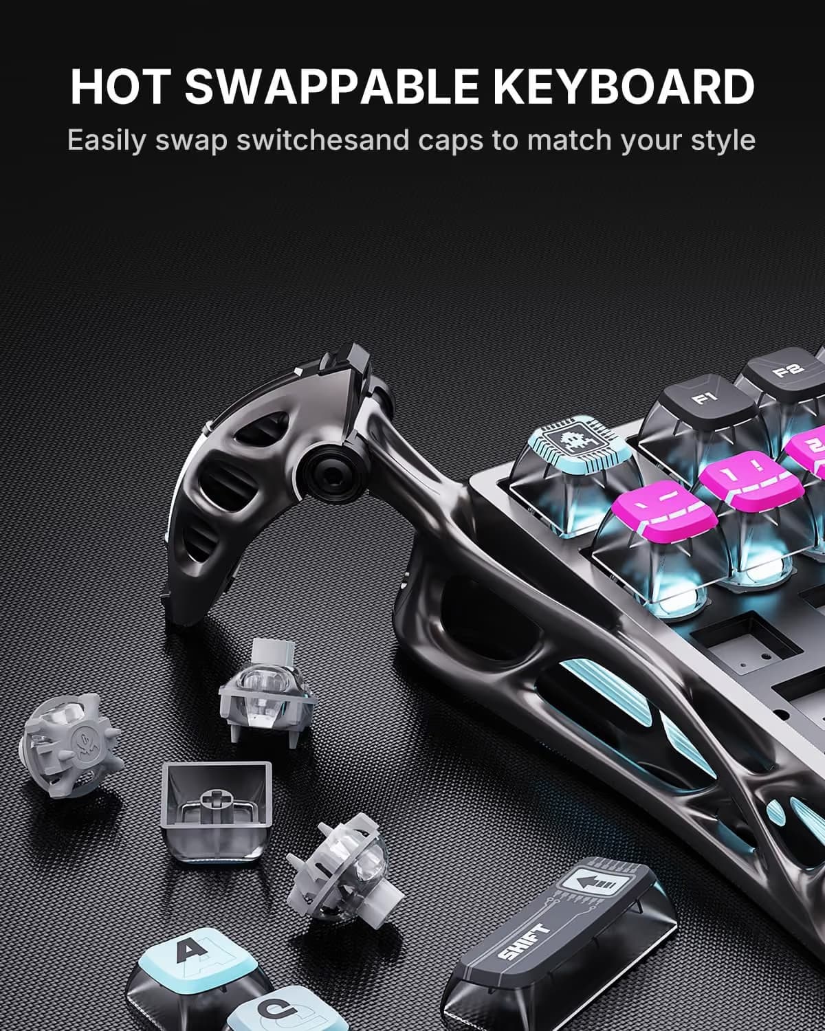GravaStar Mercury V75 Pro - Cyberpunk image