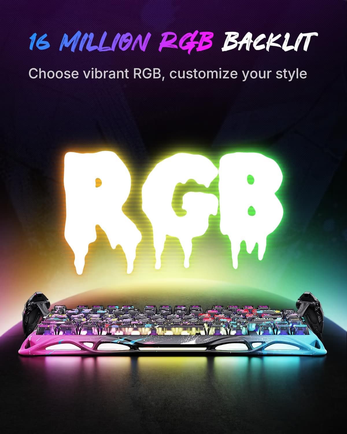GravaStar Mercury V75 Pro Special Edition - Neon Graffiti image