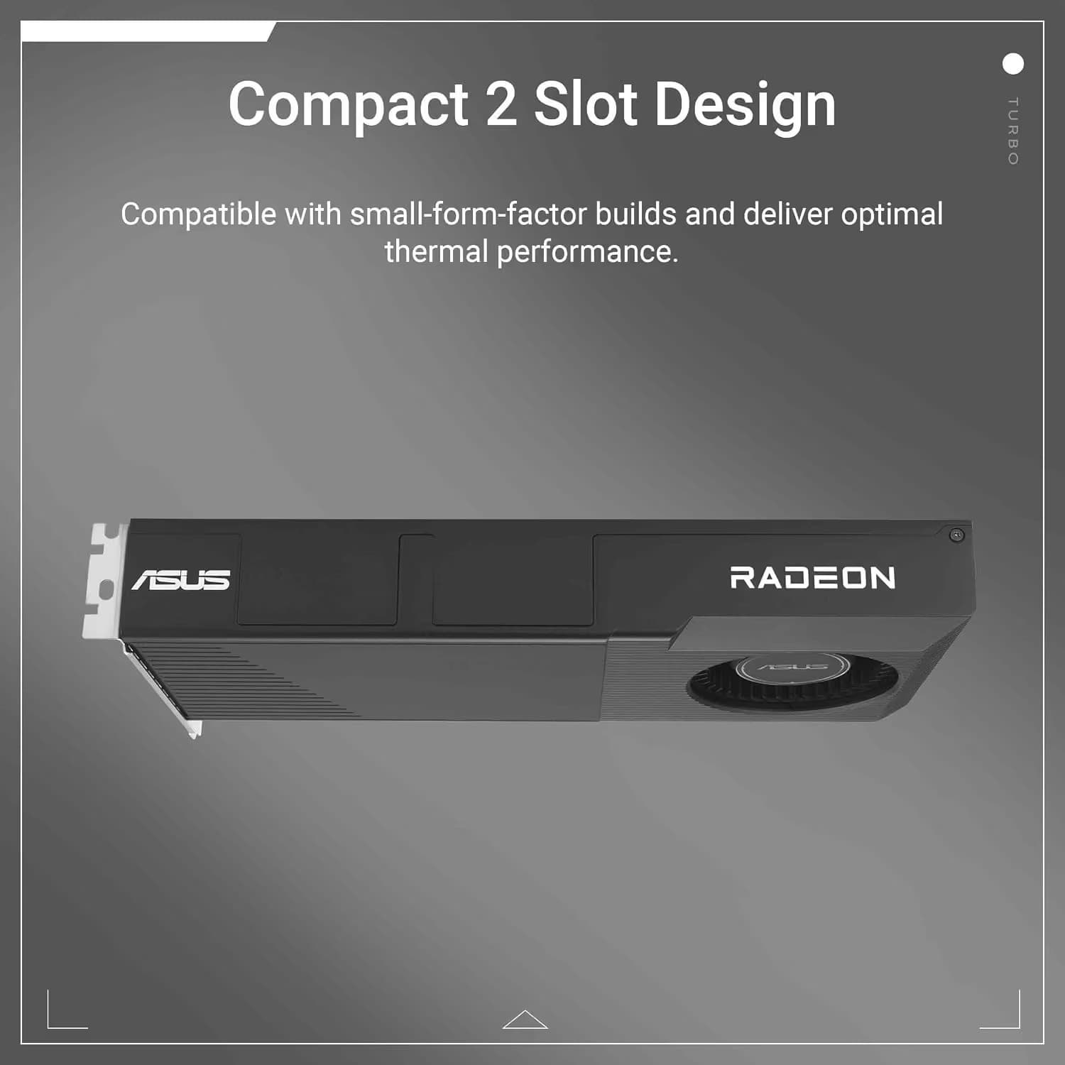 ASUS TURBO Radeon AI PRO R9700 image