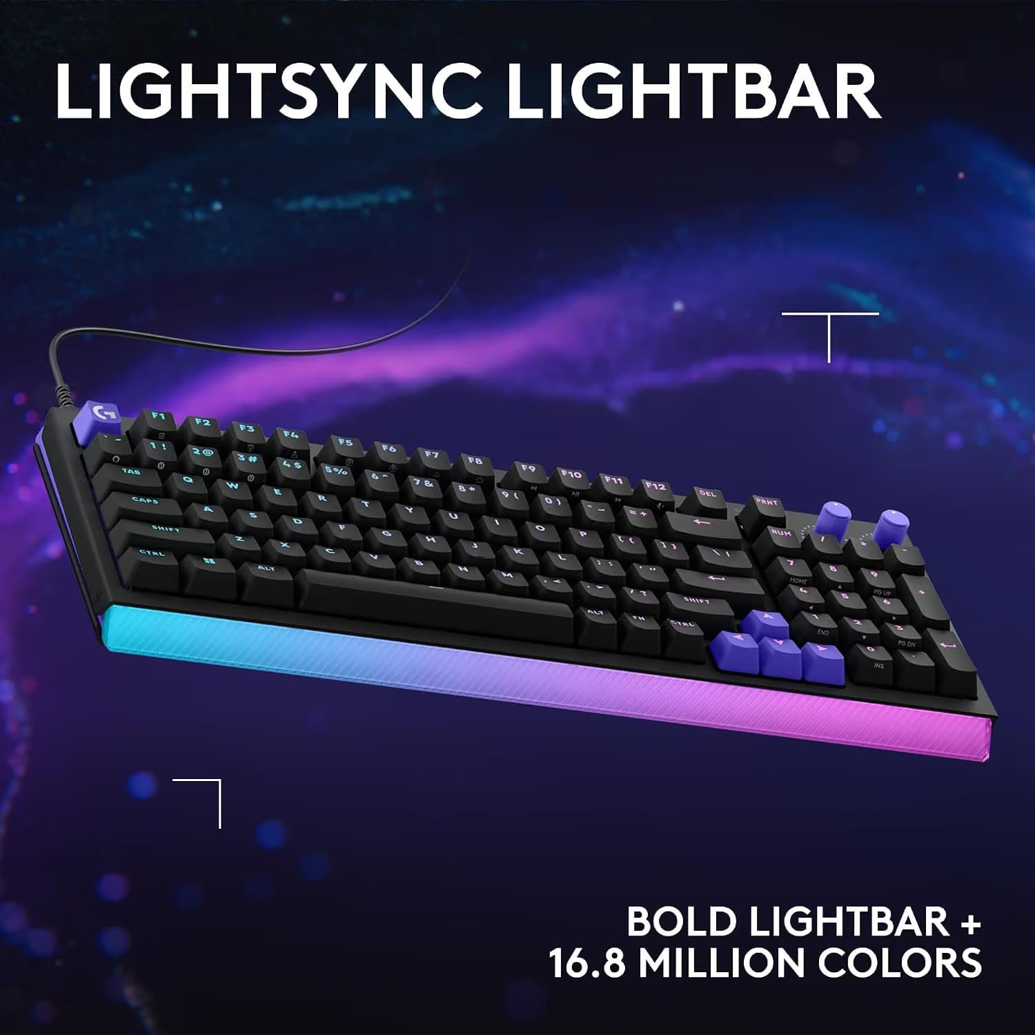 Logitech G512 X 98 Gaming Keyboard Black Linear image
