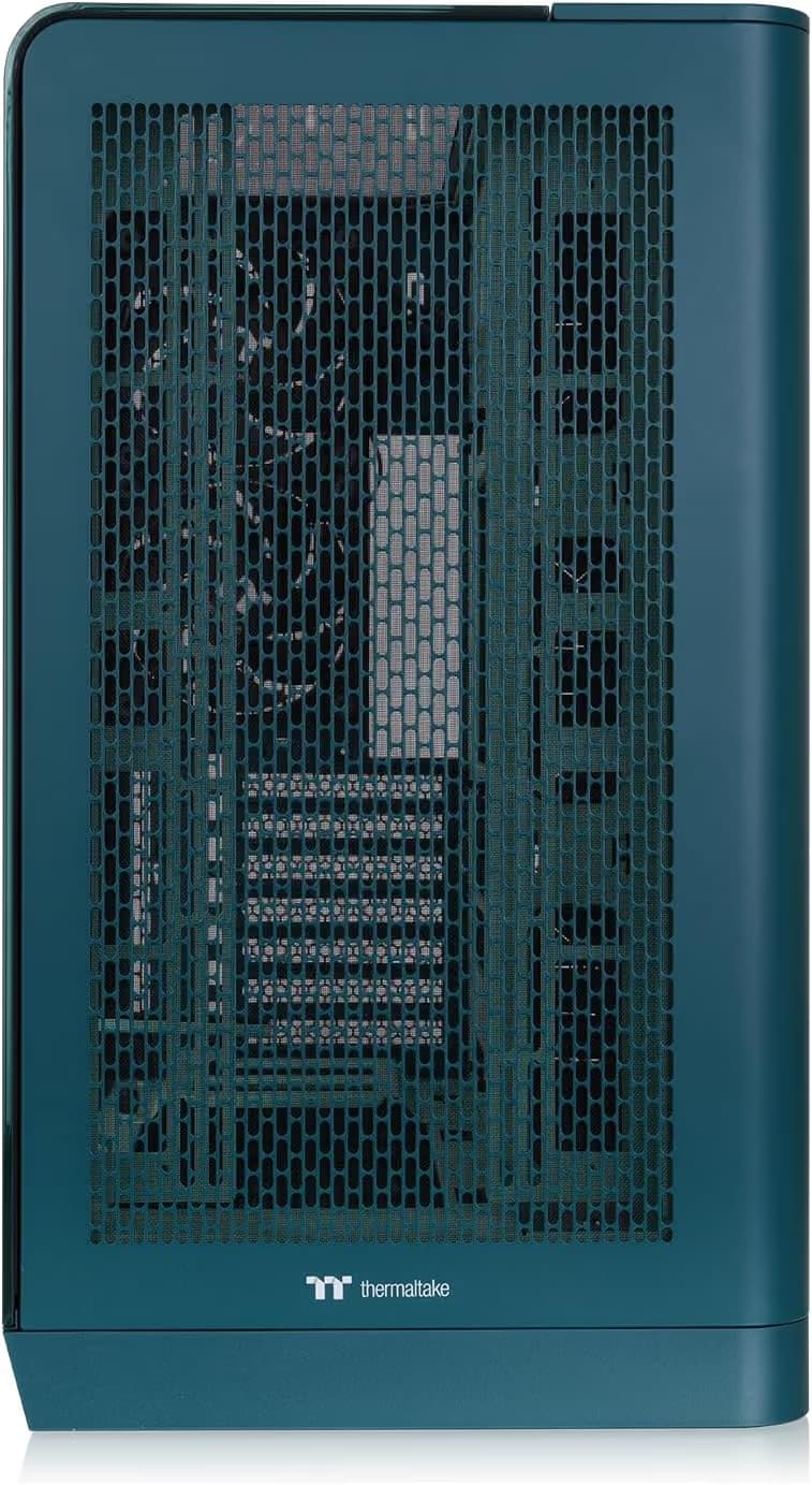 Thermaltake View 390 Air ATX Mid Tower Air Transformative Teal with Tempered Glass Side Panel image