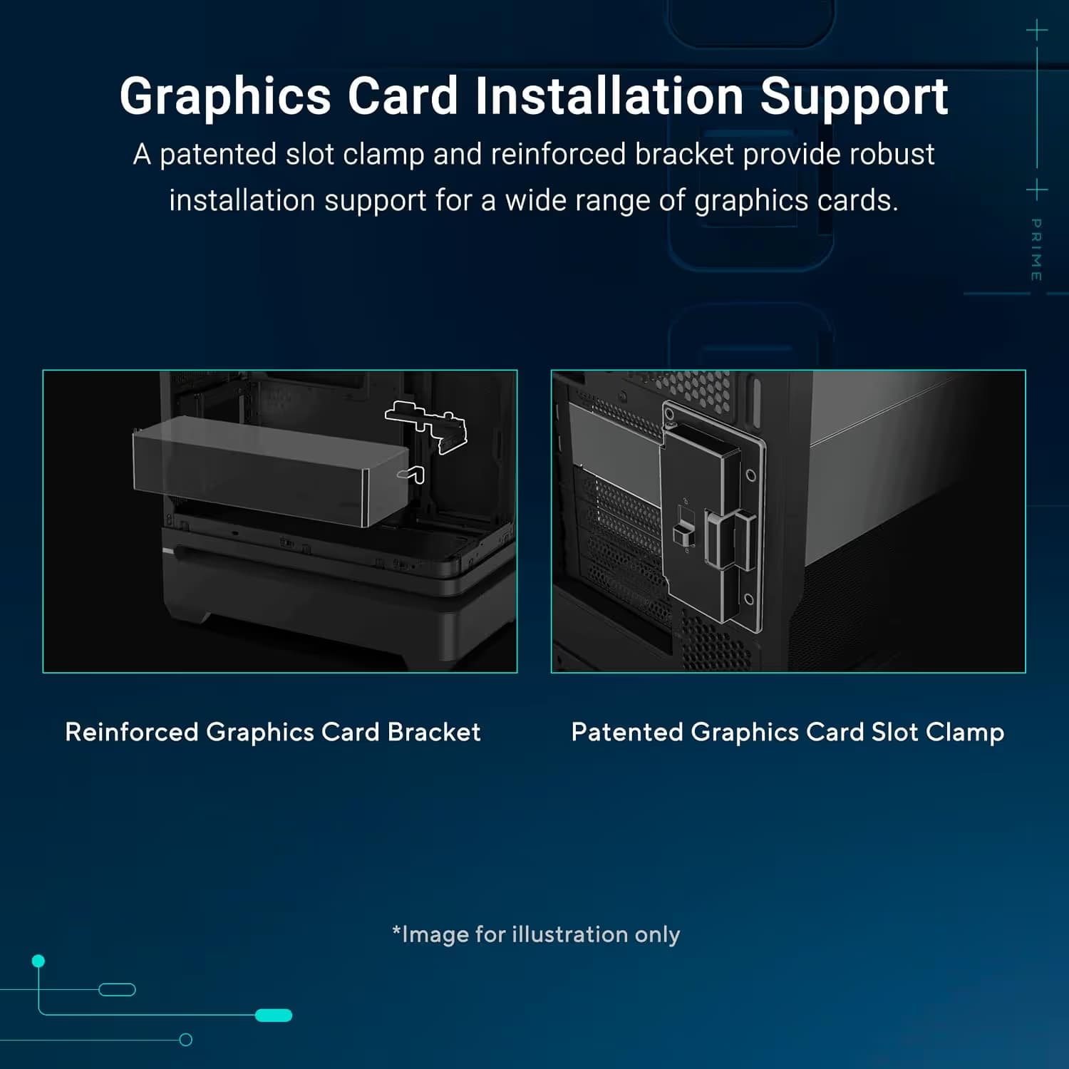 ASUS Prime AP304 Black ARGB image