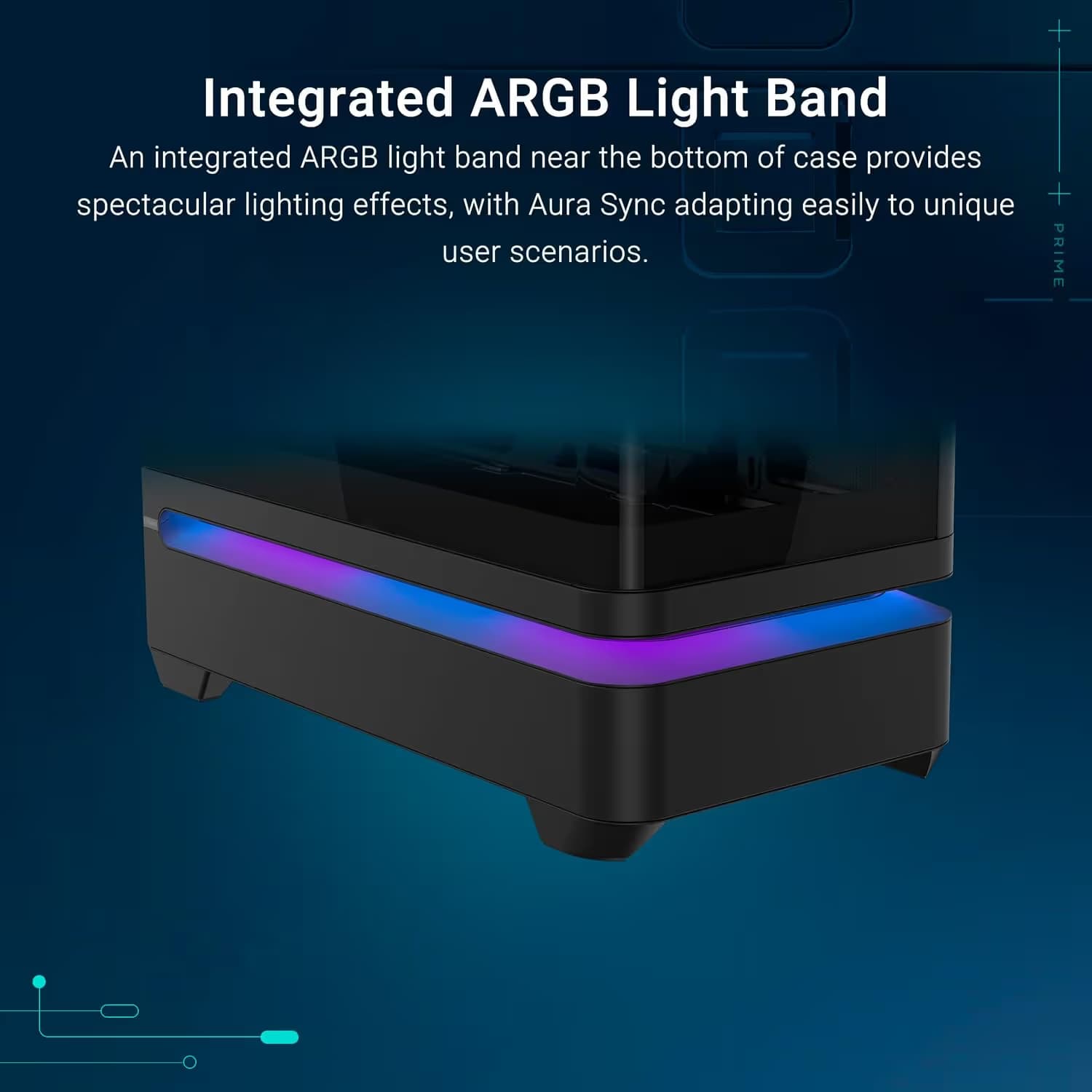 ASUS Prime AP304 Black ARGB image