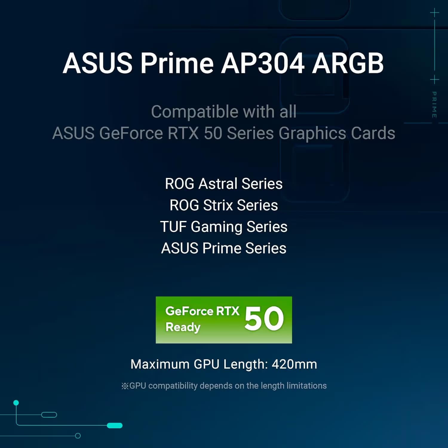 ASUS Prime AP304 Black ARGB image