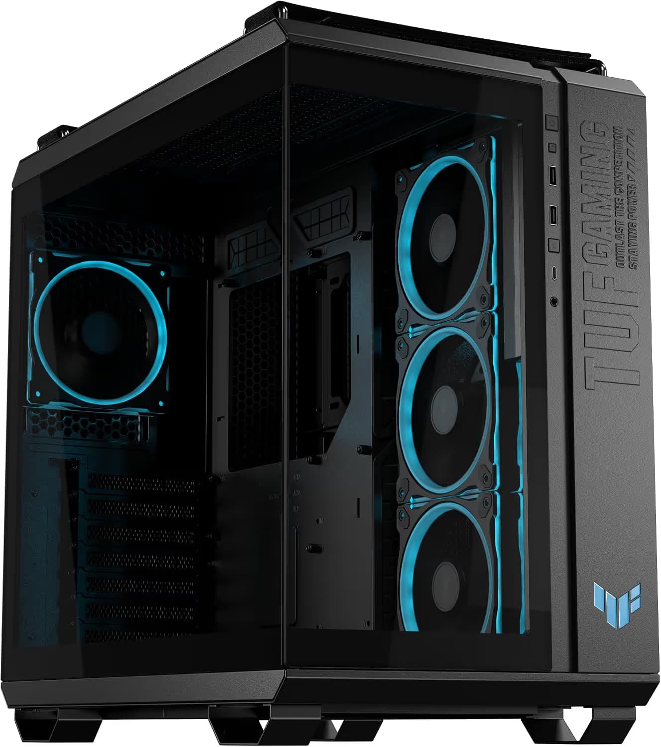 ASUS TUF Gaming GT502 Horizon ARGB Black image