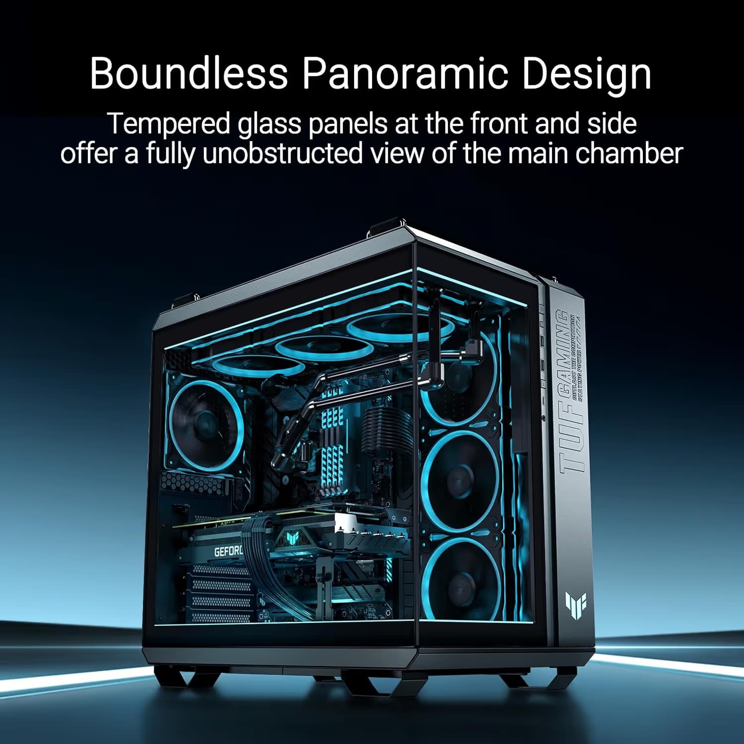 ASUS TUF Gaming GT502 Horizon ARGB Black image