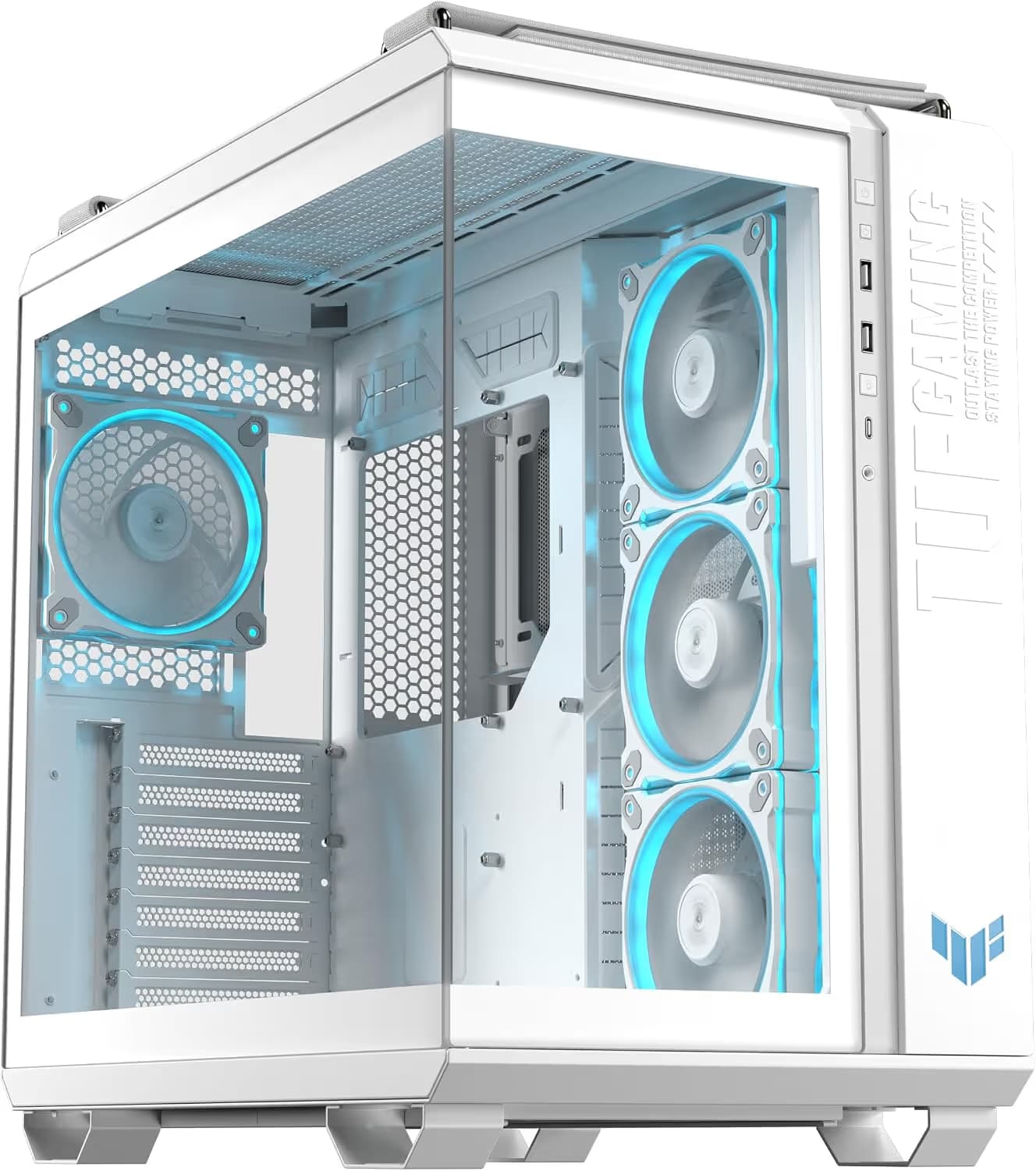 ASUS TUF Gaming GT502 Horizon ARGB White image