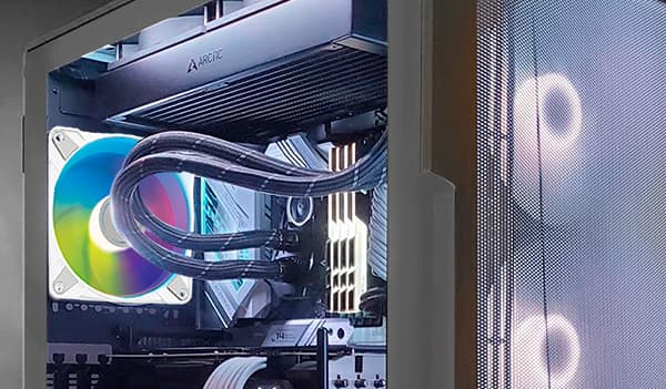 Arctic P12 PST 120mm White A-RGB PWM 48.8 CFM image