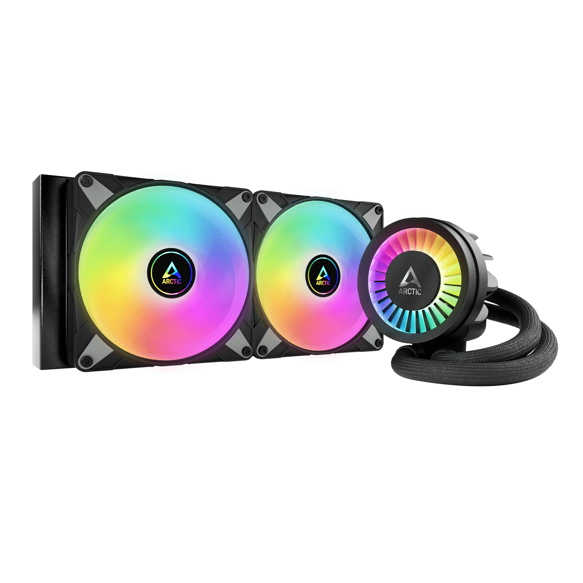 ARCTIC Liquid Freezer III Water 280 A-RGB 69.9 CFM Black image