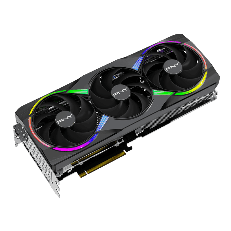 PNY GeForce RTX 5070 Ti EPIC-X RGB Triple Fan Plus 16GB GDDR7 Black image